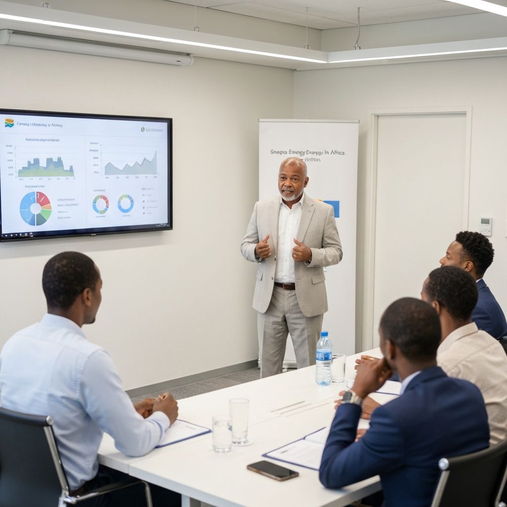 Energy consulting meeting